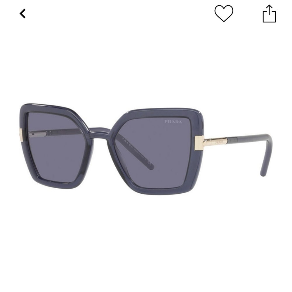 Navy Blue Prada  Pro 9WS sunglasses